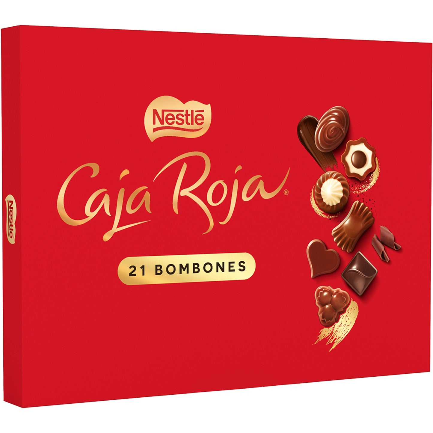 Bombones Nestle caja roja